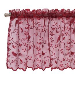 Gardinkappe med blonde Rød