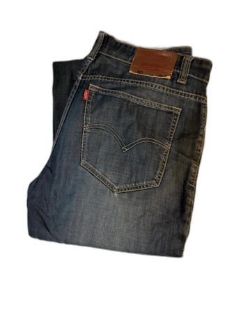 Levi's 501 mörkblå jeans straight fit