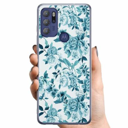 Motorola Moto G60s Tpu Mobilskal Blommor