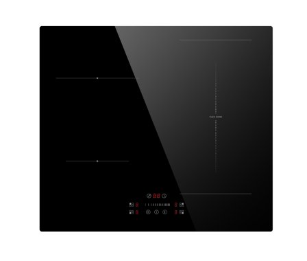 Avant INHB4AJC 60cm - Induktionshäll med flexibel kokzon och timer