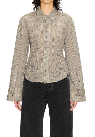 Hope Shape shirt Skjortor Dam Grå 40