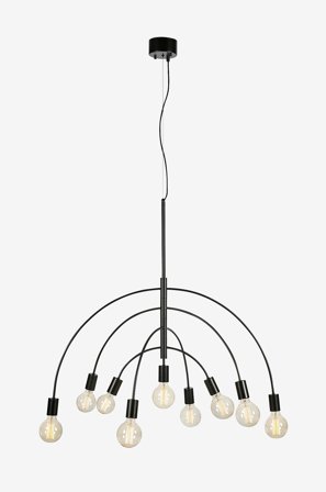 Markslöjd - Pendel LAVELLO 9L - Svart - Takpendlar - Från Homeroom