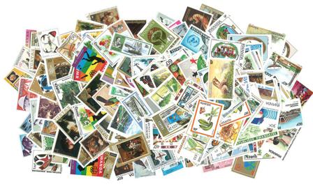 Rwanda - 529 forskellige utakkede postfriske frimærker