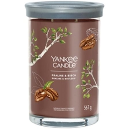 Yankee Candle - Praline & Birch Signature Tumbler Candle ( pralinka a bříza ) - Vonná svíčka 567.0g
