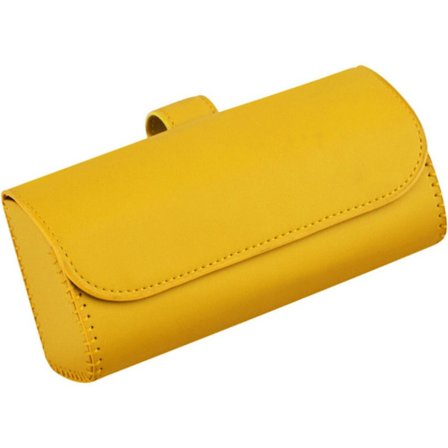 Bil Solglasögon Solglasögon Case Clip Bil Solglasögon Hållare GUL