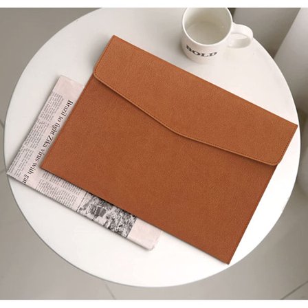 Filmapp, PU-läder A4-dokumenthållare