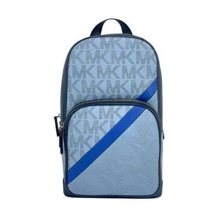 Michael Kors, Backpacks Blauw, Heren, Maat:ONE Size