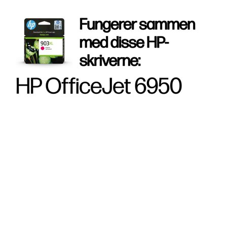 HP 903XL - Høy ytelse - magenta - original - blekkpatron