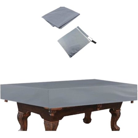 Billardbord cover, udendørs billardbord vandtæt og støvtæt cover, Oxford klud støvtæt bord cover (235X135X20CM)
