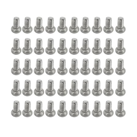 60 stk M2 X 4mm 304 rustfritt stål Phillips rundhodeskruer bolt