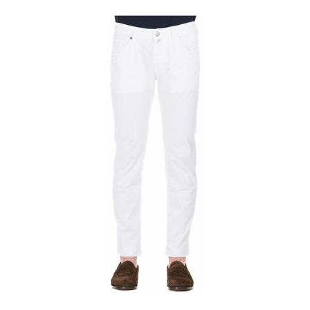 Incotex Pantalone 111 , Wit , Heren , Maat: W31