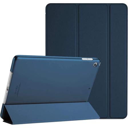 iPad 10.2 IX -tabletille kotelo, kolminkertainen sivutarra, läpikuultava, himmeä PC-takakansi, tabletin kotelo