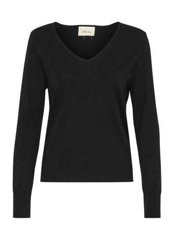 Crdela Knit Pullover Black Cream