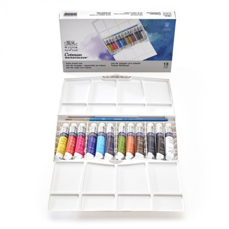 Cotman Tube Water Colour Painting box Plus 12x8m