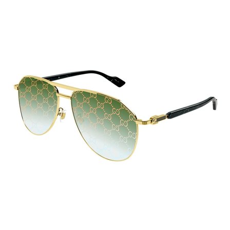 Gucci - Solglasögon - Guld - GG1220S 004 5914