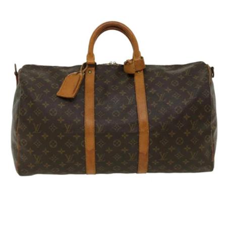 Louis Vuitton Vintage, Pre-owned Canvas travel-bags Bruin, unisex, Maat:ONE Size