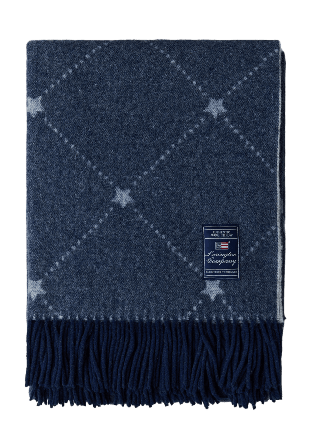 Lexington Signature Star Recycled Wool Throw Filtar & plädar Unisex Flerfärgad 130X170