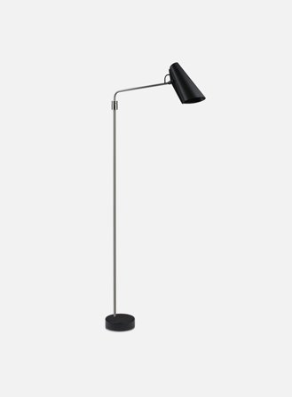 Birdy gulvlampe swing H133 - sort/stål