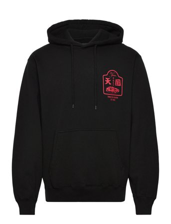 Edwin Tonkatsu Hoodie Swea - Black - L