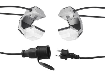 Rutab Future Line LED Arbejdslampe 3x8W, 9 m, Belysning