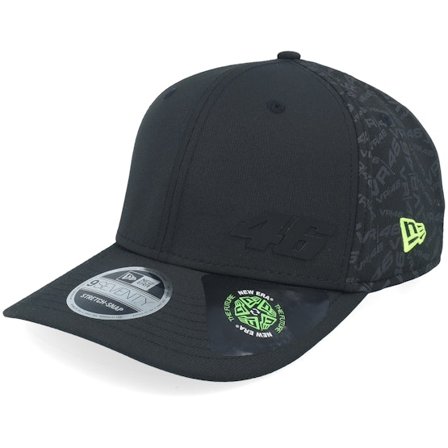 New Era - Motor Nero snapback Cappellino - VR46 Sustainable Flawless 9SEVENTY Black Adjustable @ Hatstore