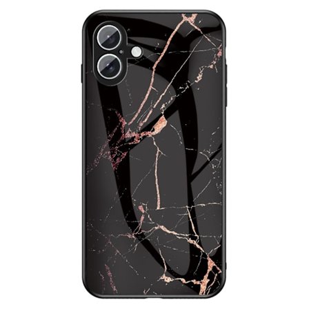 SKALO iPhone 16 Plus Marmor hærdet glas TPU Cover - #2