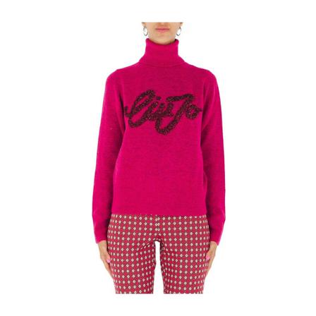 Liu Jo, Turtlenecks Różowy, Kobieta, Rozmiar: S