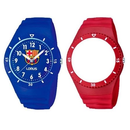 Klocka - Lorus - RRX19DX9 - Analog - Gummi - Sportig - Röd