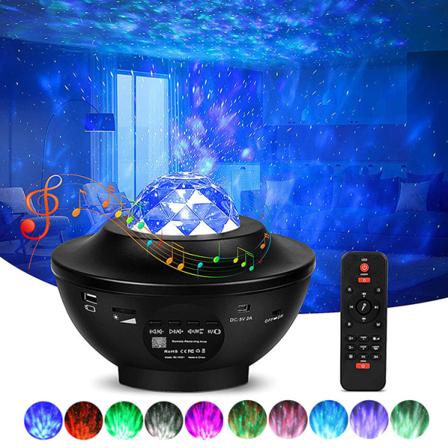 Tähtitaivasprojektori, tähtitaivaan yövalo pyörivä videoprojektori pilviprojektori, kaukosäätimellä ohjattavat yövalot, värimusiikkisoitin jouluun, 