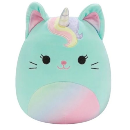 Squishmallows Nicole Caticorn, 19 cm flerfarvet