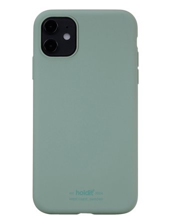 Holdit Silicone Case Moss Green - Green - IPHONE 11