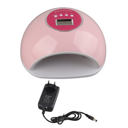 Intelligent 72W UV LED Neglelampe Hurtigtørkende Gel Polish Manikyrverktøy EU-plugg 110-240V