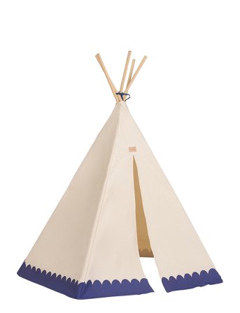 NOBODINOZ Vibes Teepee Arizona 120X150 - Cream - ONE SIZE
