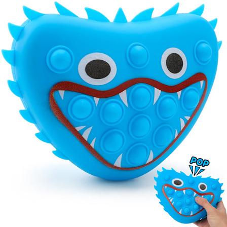 Poppy Playtime Huggy Wuggy Pop It Push Bubble Fidget Toys Blue