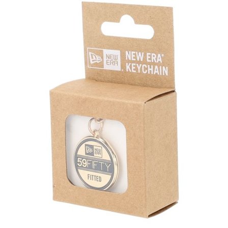 New Era - Gul Tillbehör - Ne 59FIFTY Sticker Gold Keychain @ Hatstore