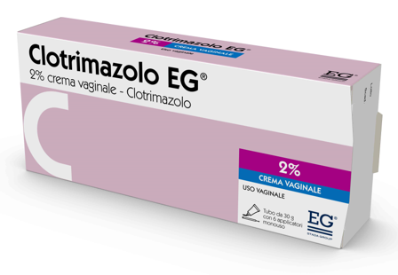 Clotrimazolo eg 2% Crema Vaginale 1 Tubo in al da 30 g con 6