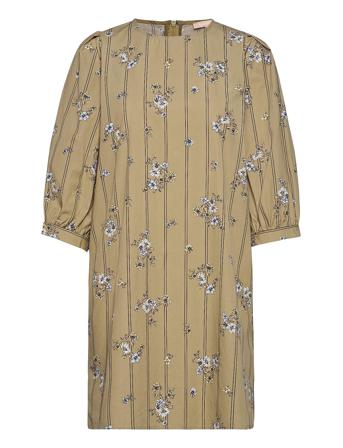 Srkimberly Short Dress Beige Soft Rebels