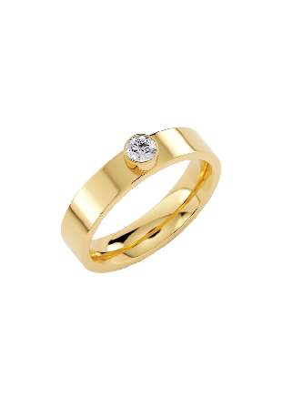 Edblad Ritzo Ring Smycken & klockor Dam Guld XS 16,0 mm