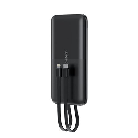 Choetech Powerbank 10000mAh 22.5W med USB-C/Lightning-kabel