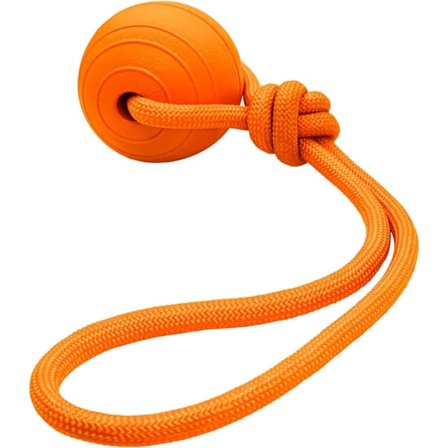 Koiran pallo narulla, kelluva vaahtopallo narulla, veto-lelupallot pienille, keskisuurille ja suurille koirille aggressiivisille pureskelijoille