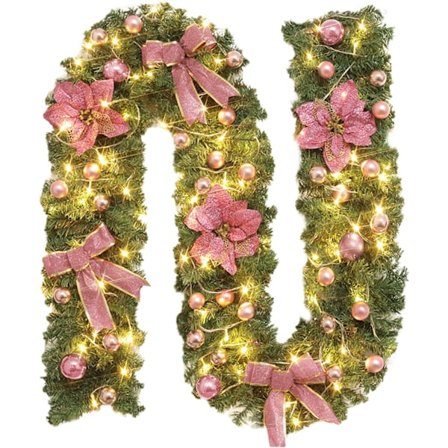 Juletræ Kunstig Vinstok - 8,9ft Rød Bær Girland