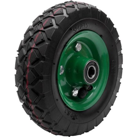 Kulutuskestävä ilmatäytteinen rengas 6 tuuman pyörä 150 mm teollisuusluokan rengasvaunu pyörä 250 kg 36 psi