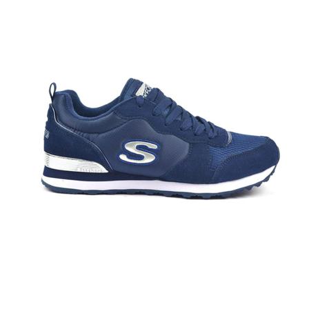 Skechers Sneakers , Blauw , Dames , Maat: 36 EU