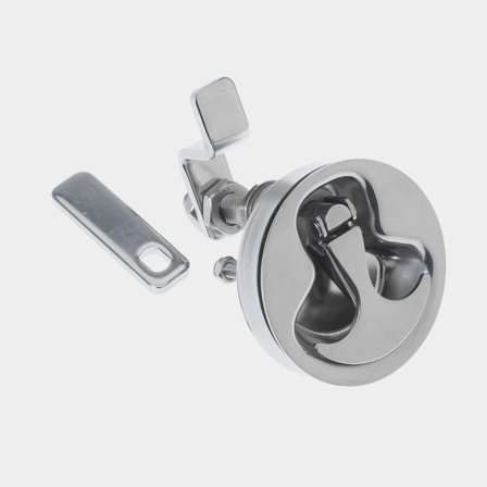 Deck fitting Roca, Ø70 mm, acid-resistant stainless steel AISI 316