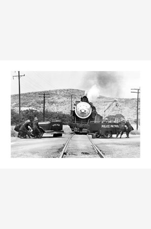 Malerifabrikken - Poster Police patrol - Svart - Posters - Från Homeroom