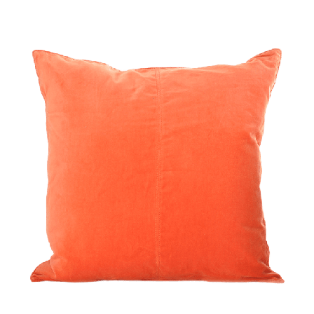 Ceannis Kuddfodral Velvet, 50x50 cm Kuddar Orange ONESIZE