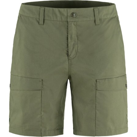 Fjällräven Abisko Hybrid Trail Shorts 38 - female - Laurel Green - Shorts & Skjørts