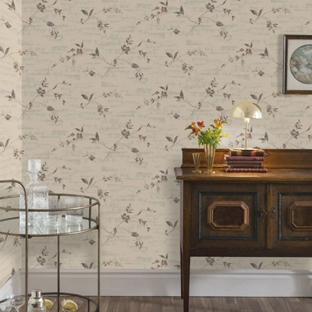 Duro Tapet, Duro 1939 698-02 Gammalsvenska QuickUp, L, Beige, Färg & tapeter