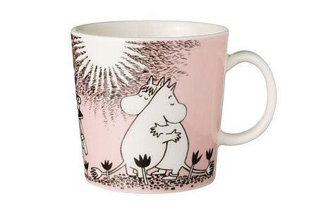 MOOMIN-ARABIA Krus Mummi 0,3l Kjærlighet