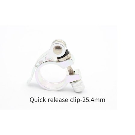 Kaksi kappaletta maastopyörän satulaputken kiinnikettä polkupyörän satulaputken kiinnike kuollut kärpänen maantiepyörän satulaputken lukko (